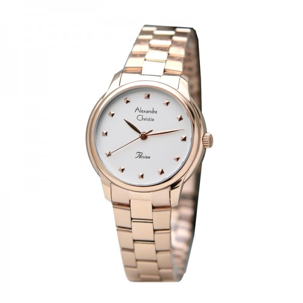 Alexandre Christie AC 2835 Rosegold White LHBRGSL